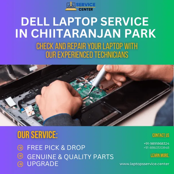 Dell Laptop Service Center in Chittaranjan Park