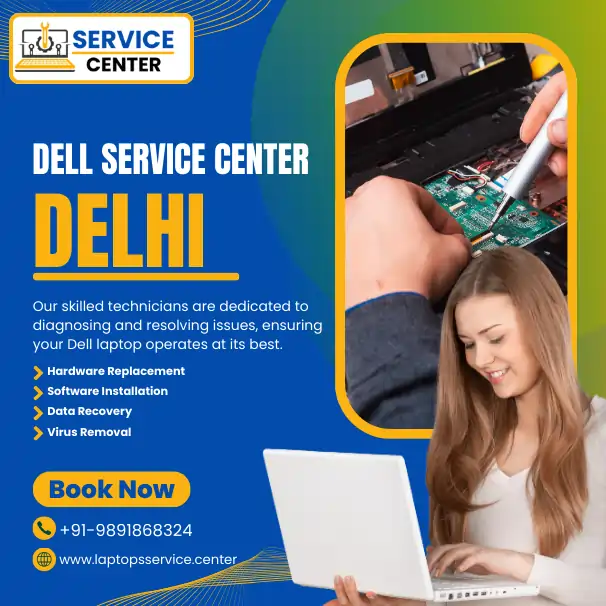 Dell Laptop Service Center in Delhi