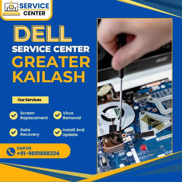 Dell Laptop Service Center in Greater Kailash