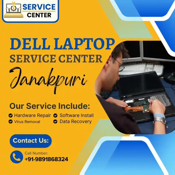 Dell Laptop Service Center in Janakpuri