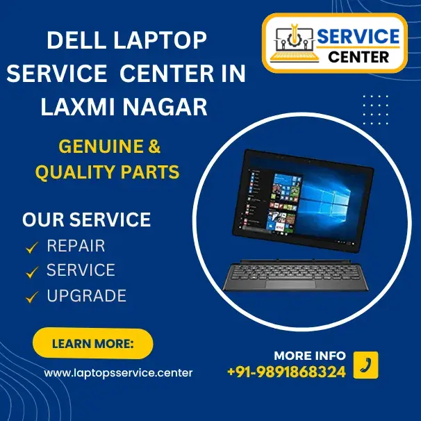 Dell Laptop Service Center in Laxmi Nagar