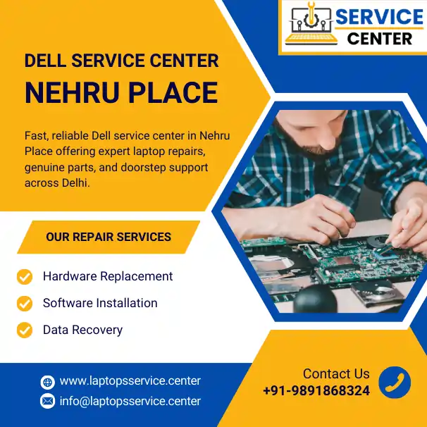 Dell Laptop Service Center in Nehru Place