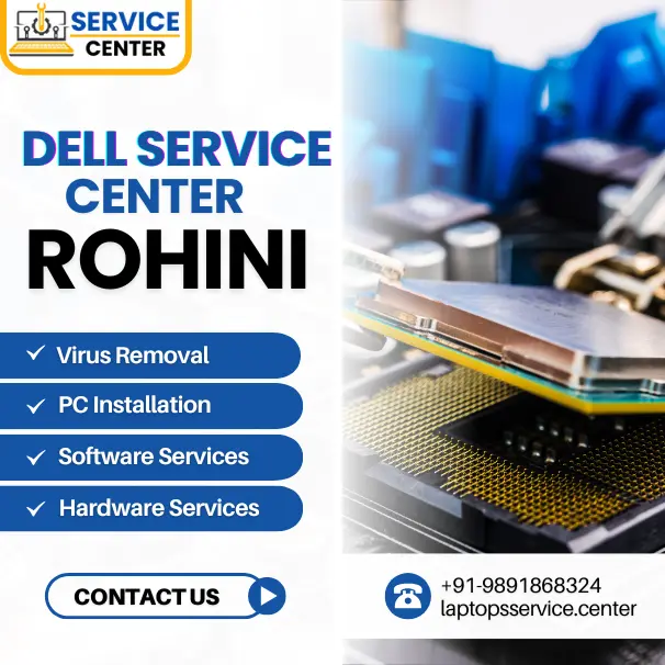 Dell Laptop Service Center in Rohini