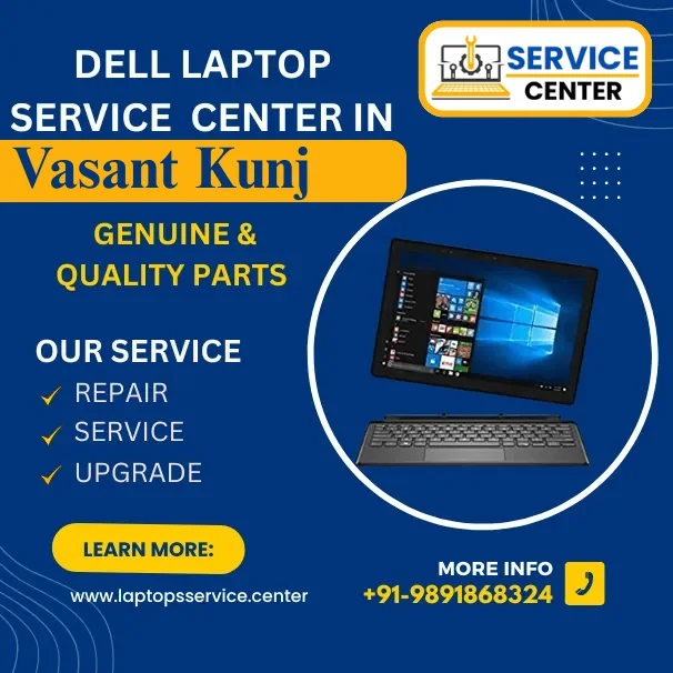 Dell Laptop Service Center in Vasant Kunj