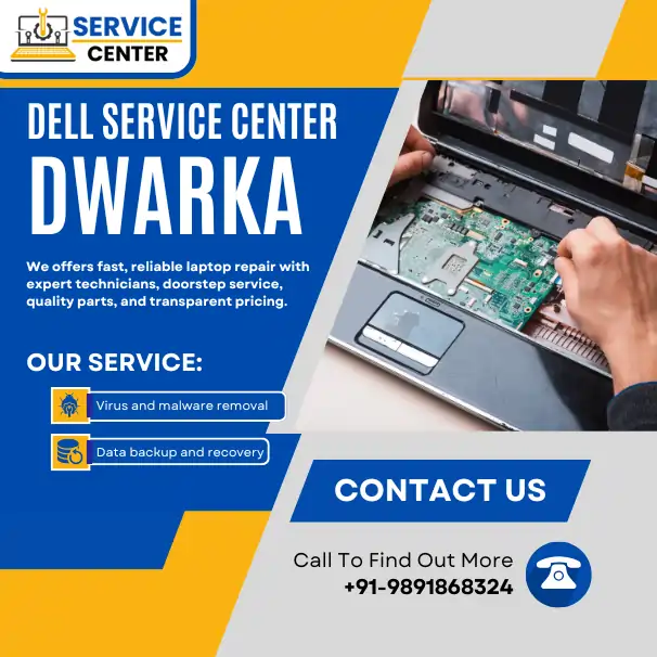 Dell Laptop Service Center in Dwarka
