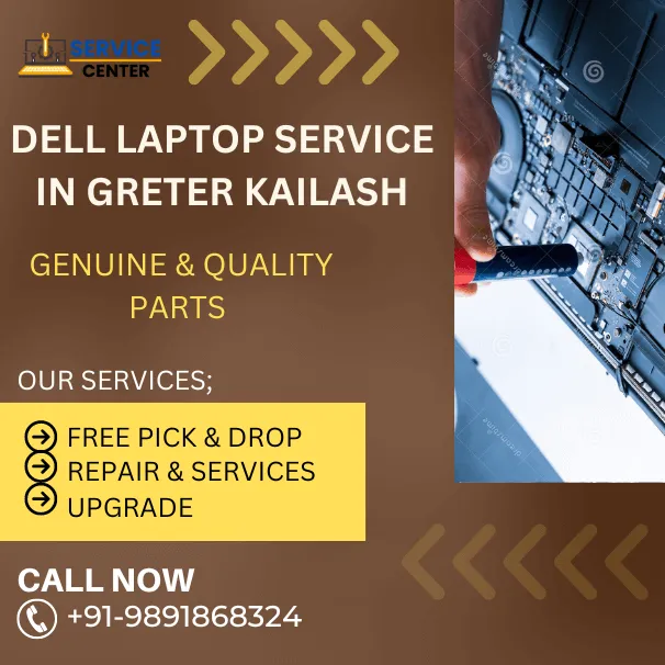 Dell Laptop Service Center in Greater Kailash