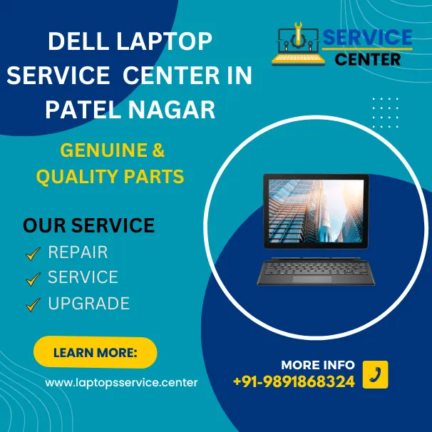 Dell Laptop Service Center in patel-nagar