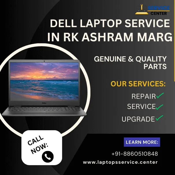 Dell Laptop Service Center in RK Ashram Marg