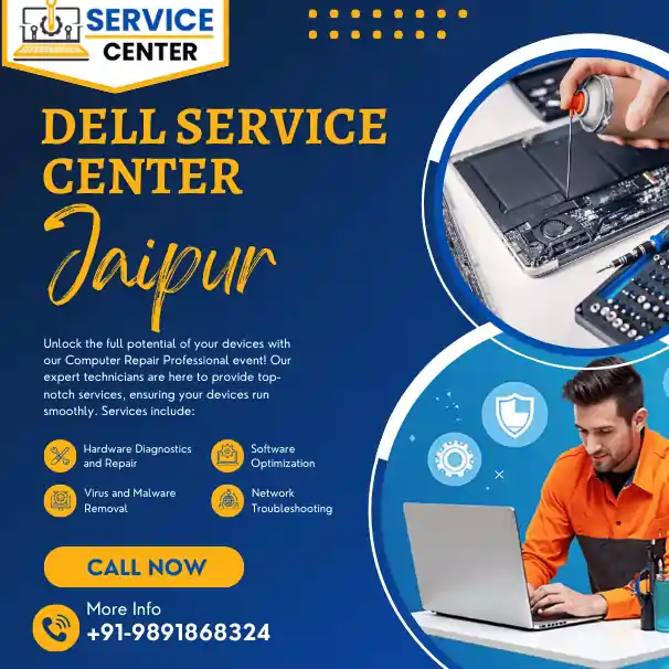 Dell Laptop Service Center in Jaipur