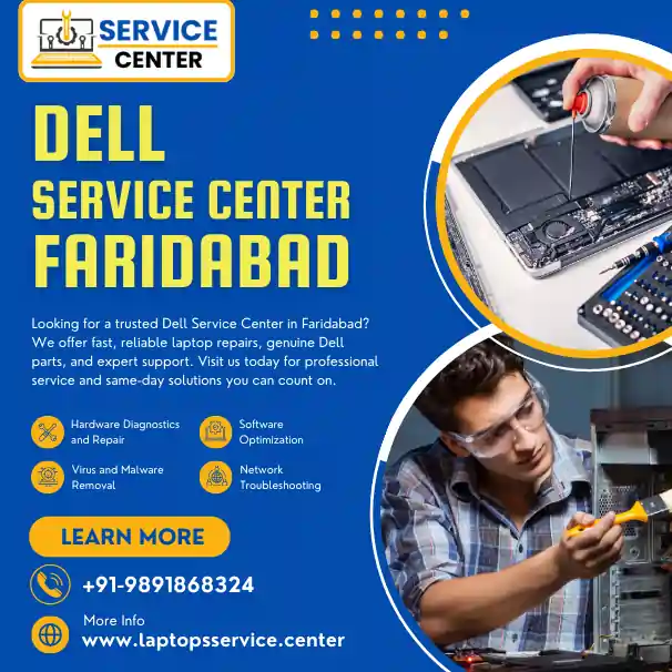 Dell Laptop Service Center in Faridabad