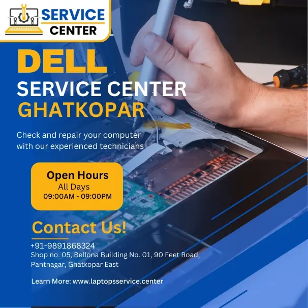 Dell Laptop Service Center in Ghatkopar