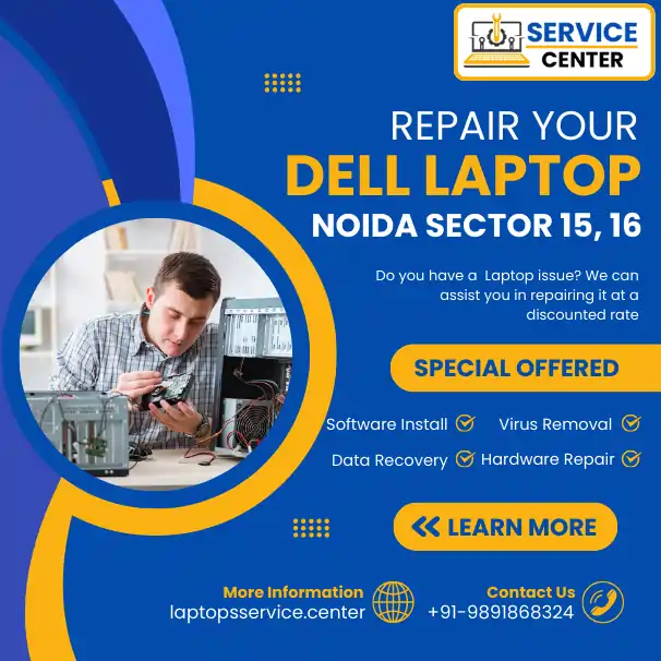 Dell Laptop Service Center in Sector-15,16