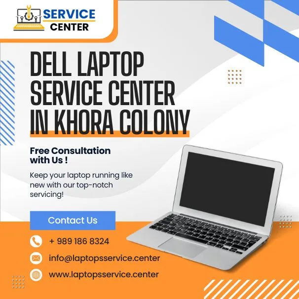 Dell Laptop Service Center in Khora Colony