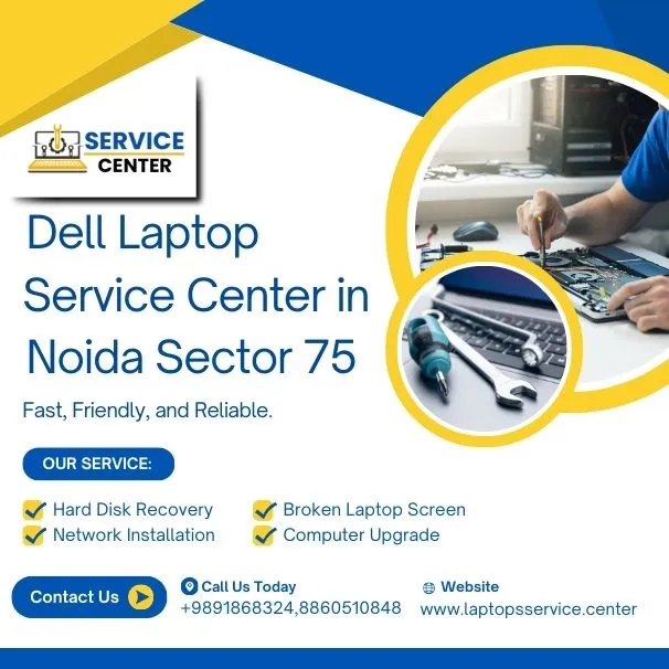 Dell Laptop Service Center in Noida Sector 75